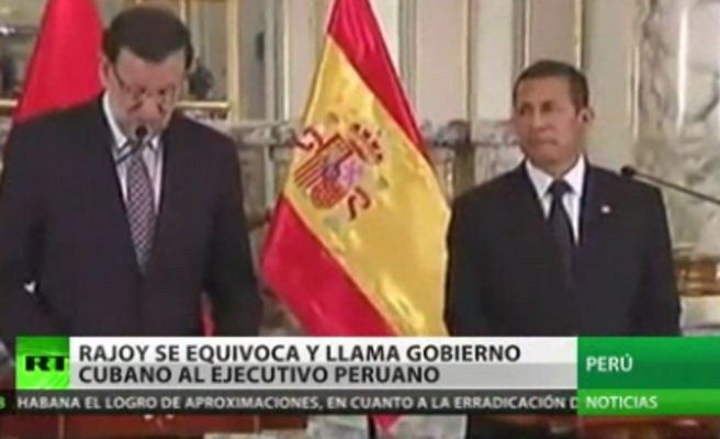 Rajoy y Humala en Lima